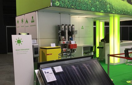 Swissbau Messestand 2018 | © Sigmatic AG Gelungener Auftritt an der Swissbau 2018 | © Sigmatic AG