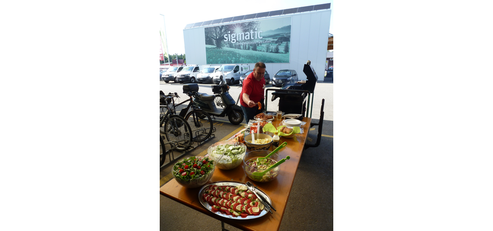 Grilladen und Salate | © Sigmatic AG Sursee