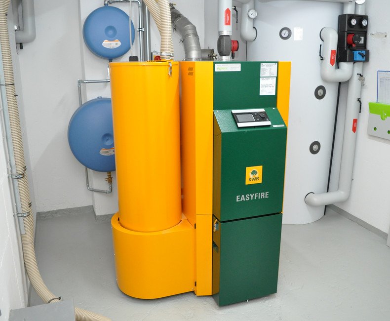 Pelletkessel KWB Easyfire  mit Saugaustragung | © Sigmatic AG Sursee